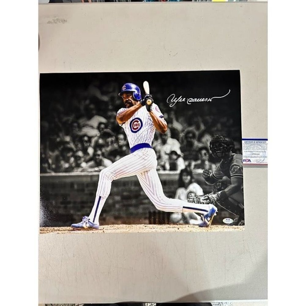 Andre Dawson signed autographed Chicago Cubs 16x20 Photo Spotlight PSA/DNA